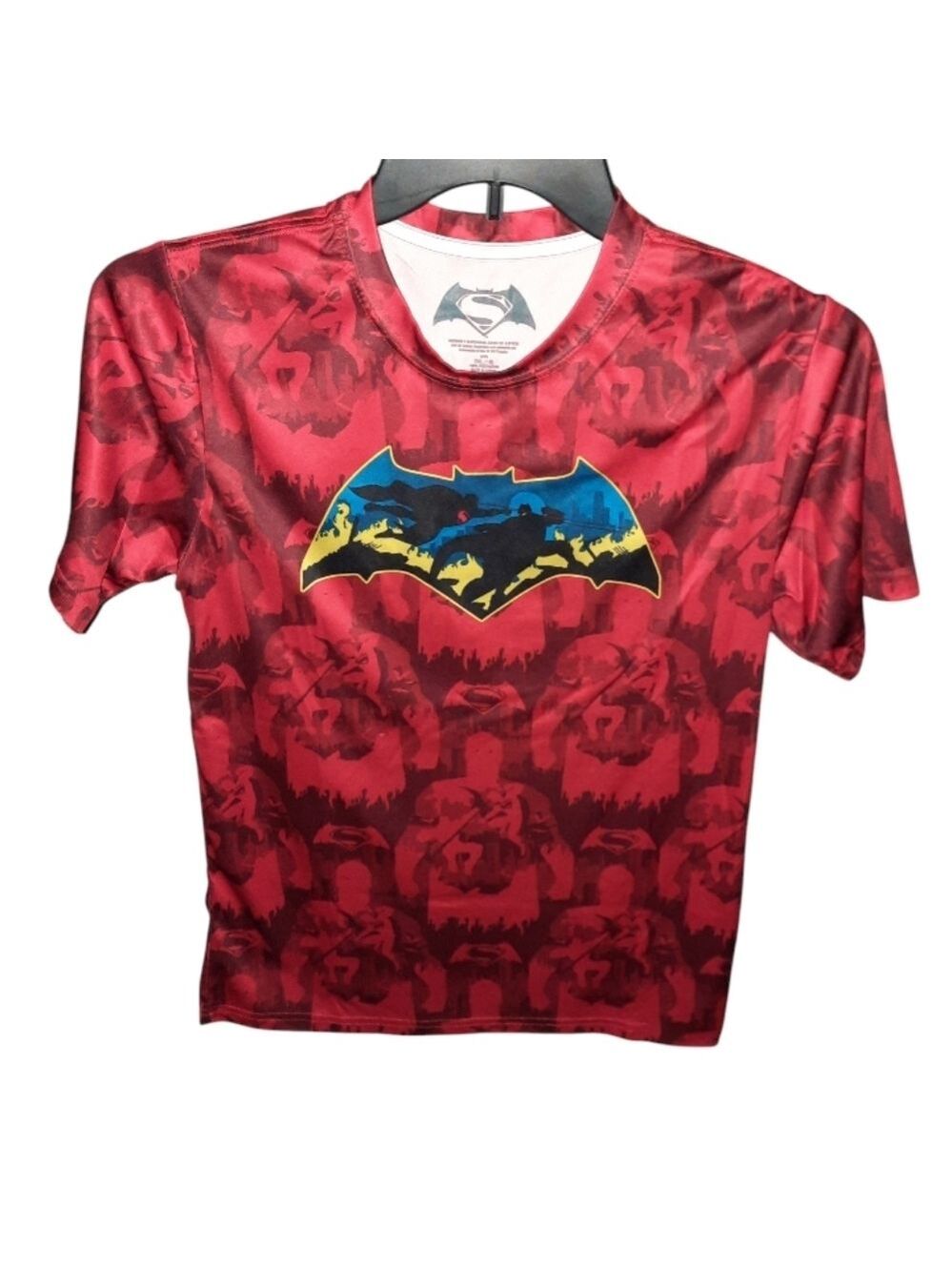 Batman V Superman Boys Tee Size 2XL
